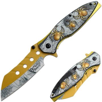Dark Fantasy Blade Spring Assist Knife DF-2207GL