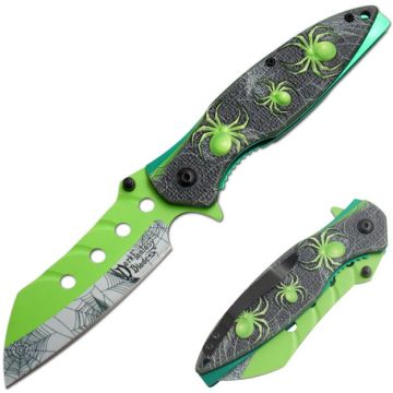 Dark Fantasy Blade Spring Assist Knife DF-2207GN