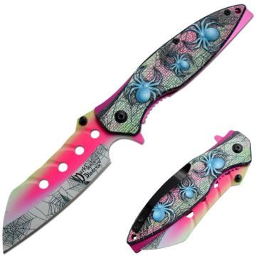 Dark Fantasy Blade Spring Assist Knife DF-2207PK