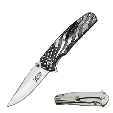 Dark Fantasy Blade Spring Assist Knife DF-282BK