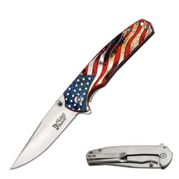 Dark Fantasy Blade Spring Assist Knife DF-282BK