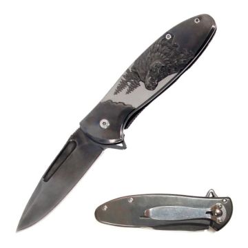 Dark Fantasy Blades Heavy Duty Spring Assist Knife DF-9036-1