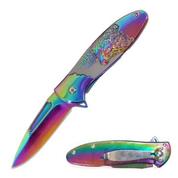 Dark Fantasy Blades Heavy Duty Spring Assist Knife DF-9036-3