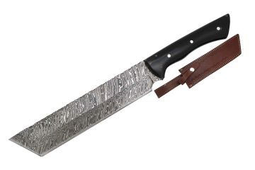 Wild Turkey Handmade Custom Full Tang Damascus Steel Blade