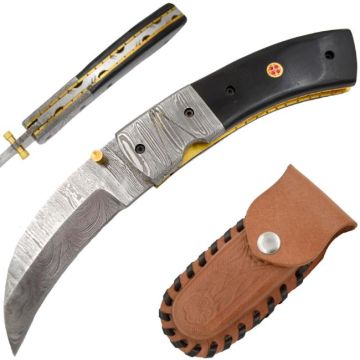Wild Turkey Handmade Collection Karambit Style Folding Knife