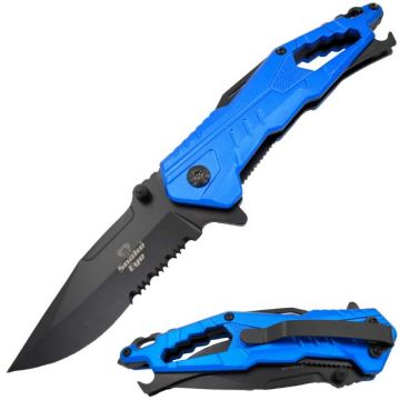 Snake Eye Tactical Spring Assist knife HGB-11BL