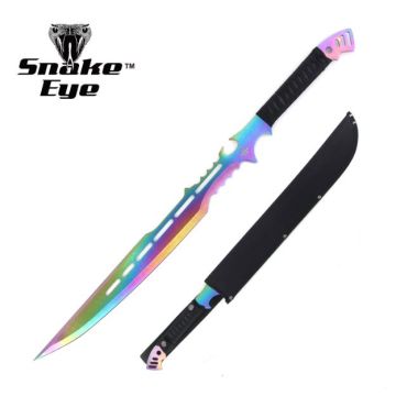 Snake Eye Tactical Zombie Machete 28" Overall With Carrying Case