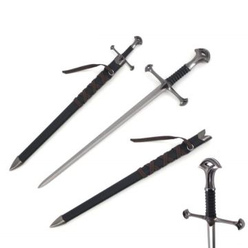 Medieval Warrior Middle Ages Mini Sword With Scabbard HK-2254