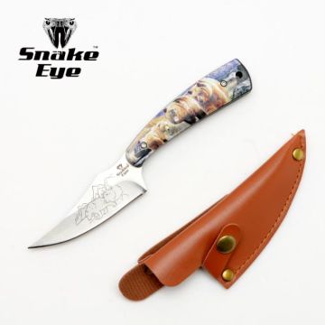 Snake Eye Tactical Fixed Blade HK-2830BR Hunting Knife