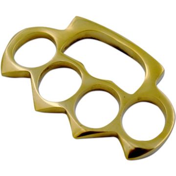 Heavy Duty Brass Knuckle Belt Buckle KT-009-BS