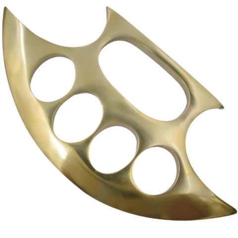 Heavy Duty Brass Knuckle Belt Buckle KT-012BS