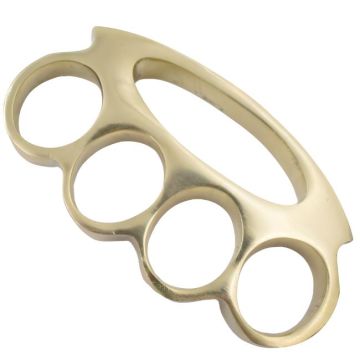 Heavy Duty Brass Knuckle Belt Buckle KT-014BS