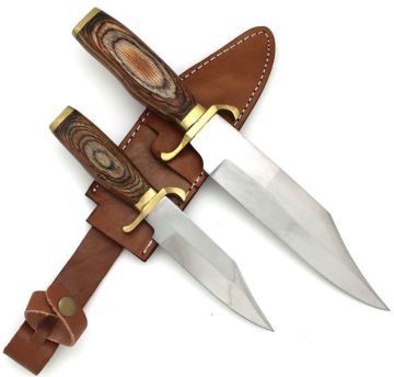 Wild Turkey Handmade Bowie Knife 13" & 9" Overall