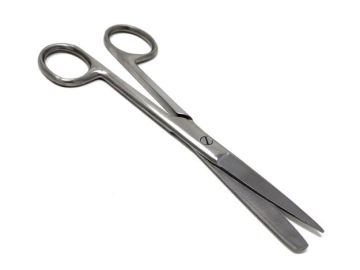 6.5" Blunt and Sharp Straight First Aid Utility Scissor