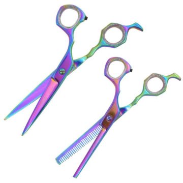 Laila's Professional Barber Scissor & Thinner Scissor(2 PCS Set)