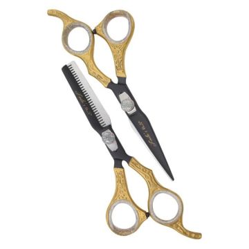 Laila's Professional Barber Scissor & Thinner Scissor(2 PCS Set)