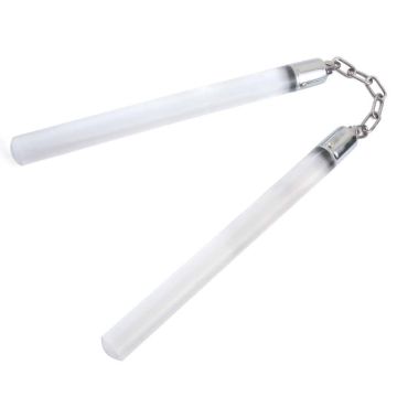 12" Clear Acrylic Nunchaku
