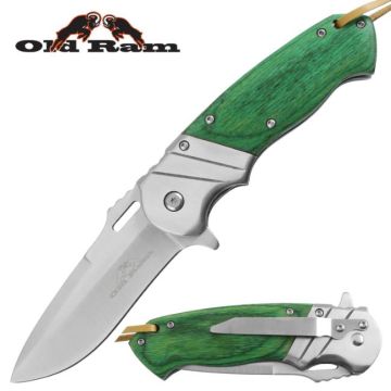 Old Ram Heavy Duty Spring Assist Knife OR-0131SGN