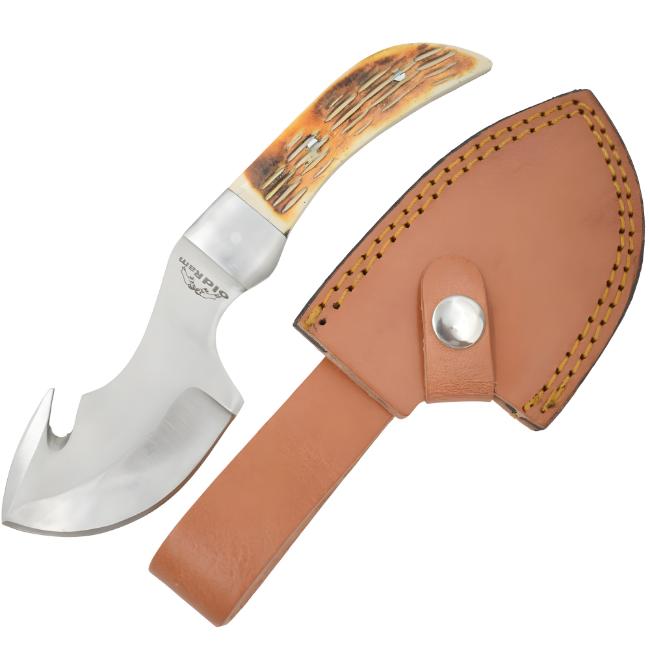 Old Ram Handmade Gut Hook Skinning Hunting Knife OR-4069BB