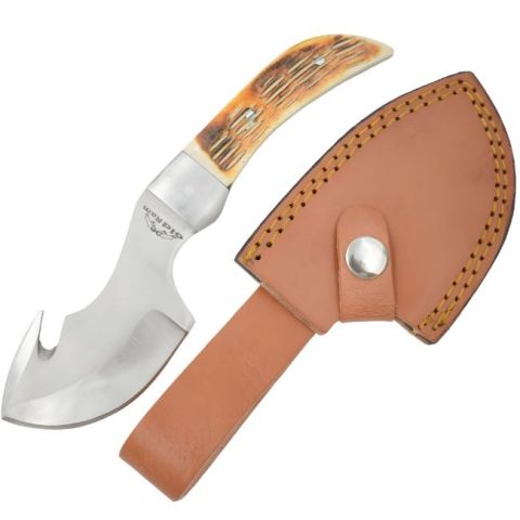 Old Ram Handmade Gut Hook Skinning Hunting Knife OR-4069BB