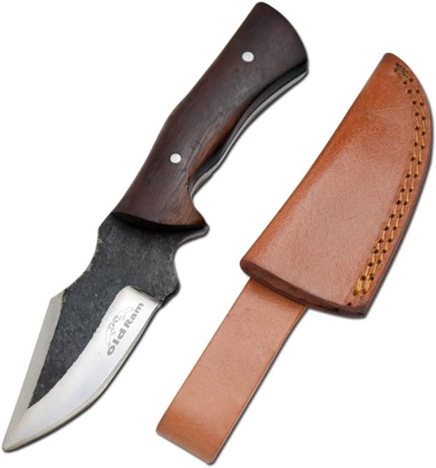 Old Ram Fix Blade Full Tang Hunting Knife High Carbon Steel