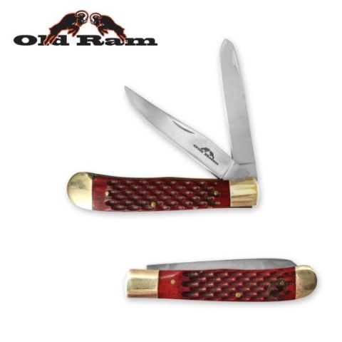 Old Ram Trapper Manual Folding Knife OR-5136RD