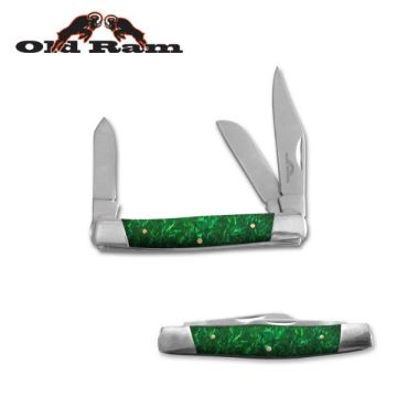 Old Ram Manual Gentleman"s Stockman Folding Knife OR-5189-3