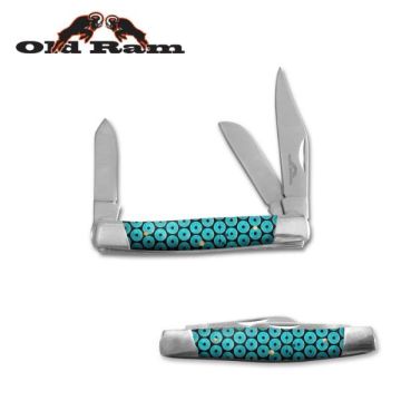 Old Ram Manual Gentleman"s Stockman Folding Knife OR-5189-4