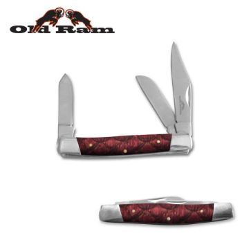 Old Ram Manual Gentleman"s Stockman Folding Knife OR-5189-6