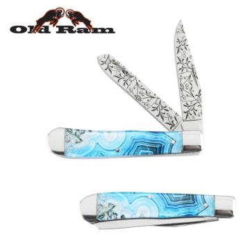 Old Ram Gentlemen Trapper 2 Blade 5371-1 Manual Folding Knife