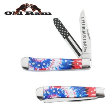 Old Ram Gentlemen Trapper 2 Blade 5371-5 Manual Folding Knife