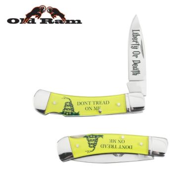 Old Ram 5372-4 Lock Back Manual Folding Knife