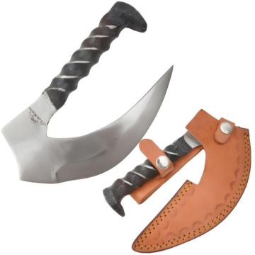 Old Ram Handmade Rail Road Spike Ulu Knife OR-6026