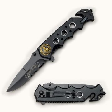 "Mason" Rescue Style Spring Assist Knife