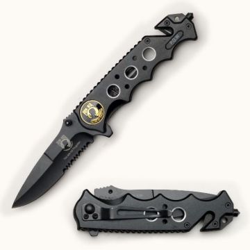 "P.O.W" Rescue Style Spring Assist Knife