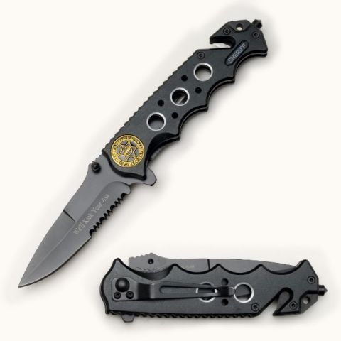 "Sheriff" Rescue Style Spring Assist Knife