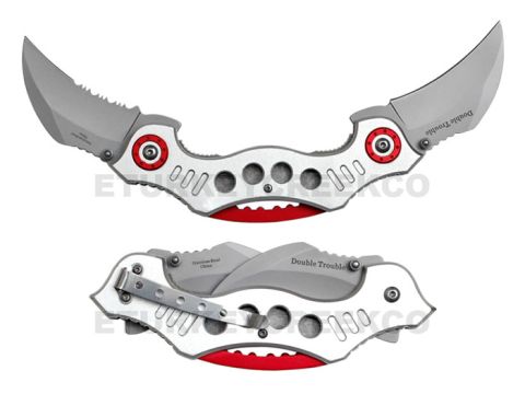 Turkey Creek Trading Company Inc.: Double Trouble Karambit Action