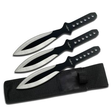 Perfect Point 9" Throwing Knife Set of 3 PP-114-3SB