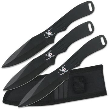 Perfect Point 8" Throwing Knife Set of 3 RC-1793-B