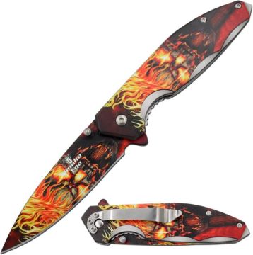 Snake Eye Tactical Spring Assist knife