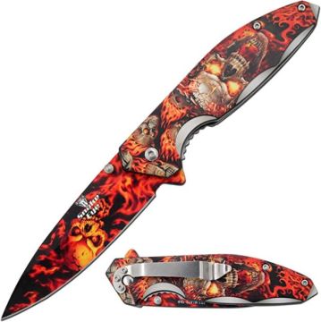 Snake Eye Tactical Spring Assist knife