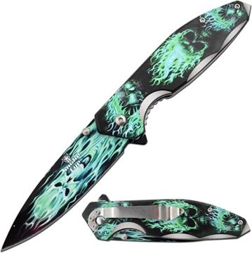 Snake Eye Tactical Spring Assist knife