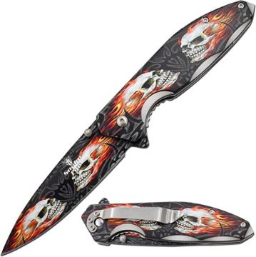 Snake Eye Tactical Spring Assist knife