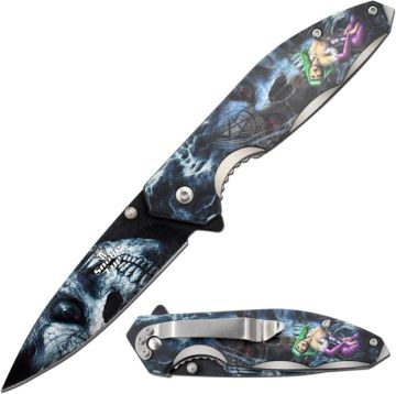 Snake Eye Tactical Spring Assist knife