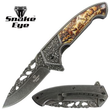 Snake Eye Tactical Heavy Duty Spring Assist knife SE-0156-1