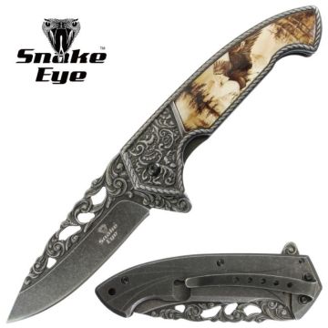 Snake Eye Tactical Heavy Duty Spring Assist knife SE-0156-3