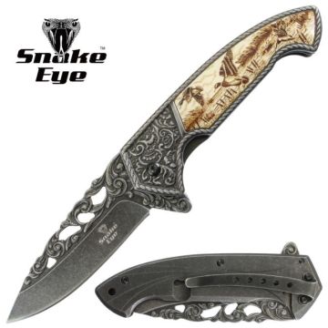 Snake Eye Tactical Heavy Duty Spring Assist knife SE-0156-4