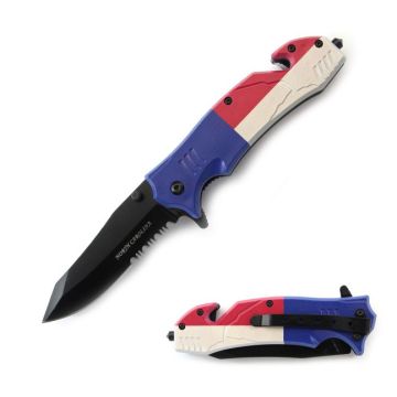 Snake Eye Tactical Spring Assist Knife 5" Closed North Carolina