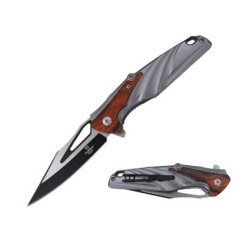 Snake Eye Tactical Heavy Duty Spring Assist Knife SE-0530GYBW