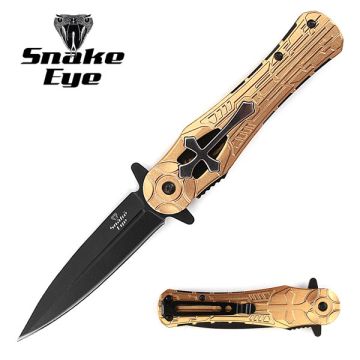 Snake Eye Tactical Spring Assist knife